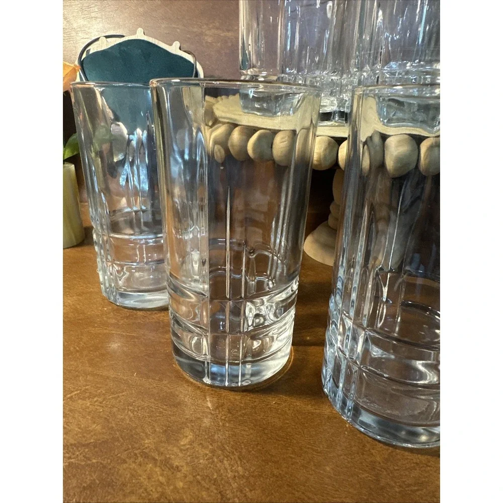 crystal d'arques durand highball water glasses Set Of 6